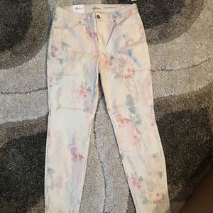 Lightwash Painted Jean Size 6